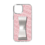 スリムプロテクションケース - STAND & RING RIBBON Silver［ Samantha Thavasa - スクリッタ - ピンク ］