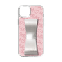 スリムプロテクションケース - STAND & RING RIBBON Silver［ Samantha Thavasa - スクリッタ - ピンク ］