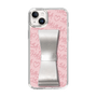 スリムプロテクションケース - STAND & RING RIBBON Silver［ Samantha Thavasa - スクリッタ - ピンク ］