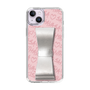 スリムプロテクションケース - STAND & RING RIBBON Silver［ Samantha Thavasa - スクリッタ - ピンク ］
