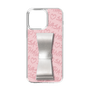 スリムプロテクションケース - STAND & RING RIBBON Silver［ Samantha Thavasa - スクリッタ - ピンク ］