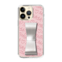 スリムプロテクションケース - STAND & RING RIBBON Silver［ Samantha Thavasa - スクリッタ - ピンク ］