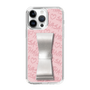 スリムプロテクションケース - STAND & RING RIBBON Silver［ Samantha Thavasa - スクリッタ - ピンク ］