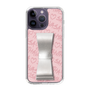スリムプロテクションケース - STAND & RING RIBBON Silver［ Samantha Thavasa - スクリッタ - ピンク ］
