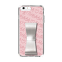 スリムプロテクションケース - STAND & RING RIBBON Silver［ Samantha Thavasa - スクリッタ - ピンク ］