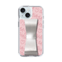 スリムプロテクションケース - STAND & RING RIBBON Silver［ Samantha Thavasa - スクリッタ - ピンク ］