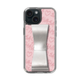 スリムプロテクションケース - STAND & RING RIBBON Silver［ Samantha Thavasa - スクリッタ - ピンク ］