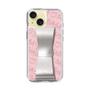 スリムプロテクションケース - STAND & RING RIBBON Silver［ Samantha Thavasa - スクリッタ - ピンク ］