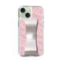 スリムプロテクションケース - STAND & RING RIBBON Silver［ Samantha Thavasa - スクリッタ - ピンク ］