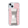 スリムプロテクションケース - STAND & RING RIBBON Silver［ Samantha Thavasa - スクリッタ - ピンク ］