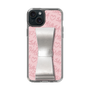 スリムプロテクションケース - STAND & RING RIBBON Silver［ Samantha Thavasa - スクリッタ - ピンク ］