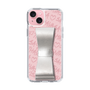 スリムプロテクションケース - STAND & RING RIBBON Silver［ Samantha Thavasa - スクリッタ - ピンク ］