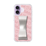 スリムプロテクションケース - STAND & RING RIBBON Silver［ Samantha Thavasa - スクリッタ - ピンク ］