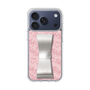 スリムプロテクションケース - STAND & RING RIBBON Silver［ Samantha Thavasa - スクリッタ - ピンク ］
