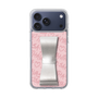 スリムプロテクションケース - STAND & RING RIBBON Silver［ Samantha Thavasa - スクリッタ - ピンク ］