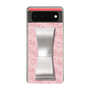 スリムプロテクションケース - STAND & RING RIBBON Silver［ Samantha Thavasa - スクリッタ - ピンク ］