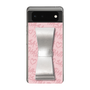 スリムプロテクションケース - STAND & RING RIBBON Silver［ Samantha Thavasa - スクリッタ - ピンク ］