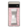 スリムプロテクションケース - STAND & RING RIBBON Silver［ Samantha Thavasa - スクリッタ - ピンク ］