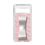 スリムプロテクションケース - STAND & RING RIBBON Silver［ Samantha Thavasa - スクリッタ - ピンク ］