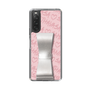スリムプロテクションケース - STAND & RING RIBBON Silver［ Samantha Thavasa - スクリッタ - ピンク ］