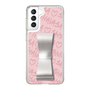 スリムプロテクションケース - STAND & RING RIBBON Silver［ Samantha Thavasa - スクリッタ - ピンク ］