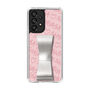 スリムプロテクションケース - STAND & RING RIBBON Silver［ Samantha Thavasa - スクリッタ - ピンク ］