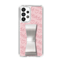 スリムプロテクションケース - STAND & RING RIBBON Silver［ Samantha Thavasa - スクリッタ - ピンク ］