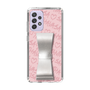 スリムプロテクションケース - STAND & RING RIBBON Silver［ Samantha Thavasa - スクリッタ - ピンク ］