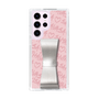 スリムプロテクションケース - STAND & RING RIBBON Silver［ Samantha Thavasa - スクリッタ - ピンク ］