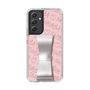 スリムプロテクションケース - STAND & RING RIBBON Silver［ Samantha Thavasa - スクリッタ - ピンク ］