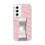 スリムプロテクションケース - STAND & RING RIBBON Silver［ Samantha Thavasa - スクリッタ - ピンク ］