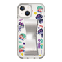 スリムプロテクションケース - STAND & RING RIBBON Silver［ キャンディーカリエス - ステッカー ］