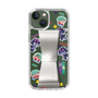 スリムプロテクションケース - STAND & RING RIBBON Silver［ キャンディーカリエス - ステッカー ］
