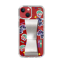スリムプロテクションケース - STAND & RING RIBBON Silver［ キャンディーカリエス - ステッカー ］