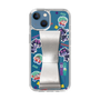 スリムプロテクションケース - STAND & RING RIBBON Silver［ キャンディーカリエス - ステッカー ］