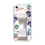スリムプロテクションケース - STAND & RING RIBBON Silver［ キャンディーカリエス - ステッカー ］