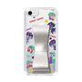 スリムプロテクションケース - STAND & RING RIBBON Silver［ キャンディーカリエス - ステッカー ］