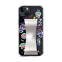 スリムプロテクションケース - STAND & RING RIBBON Silver［ キャンディーカリエス - ステッカー ］