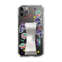 スリムプロテクションケース - STAND & RING RIBBON Silver［ キャンディーカリエス - ステッカー ］
