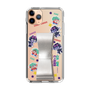 スリムプロテクションケース - STAND & RING RIBBON Silver［ キャンディーカリエス - ステッカー ］