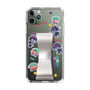 スリムプロテクションケース - STAND & RING RIBBON Silver［ キャンディーカリエス - ステッカー ］