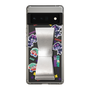 スリムプロテクションケース - STAND & RING RIBBON Silver［ キャンディーカリエス - ステッカー ］