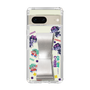 スリムプロテクションケース - STAND & RING RIBBON Silver［ キャンディーカリエス - ステッカー ］