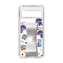 スリムプロテクションケース - STAND & RING RIBBON Silver［ キャンディーカリエス - ステッカー ］
