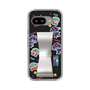 スリムプロテクションケース - STAND & RING RIBBON Silver［ キャンディーカリエス - ステッカー ］