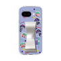 スリムプロテクションケース - STAND & RING RIBBON Silver［ キャンディーカリエス - ステッカー ］