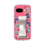 スリムプロテクションケース - STAND & RING RIBBON Silver［ キャンディーカリエス - ステッカー ］