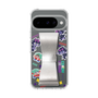 スリムプロテクションケース - STAND & RING RIBBON Silver［ キャンディーカリエス - ステッカー ］