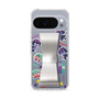 スリムプロテクションケース - STAND & RING RIBBON Silver［ キャンディーカリエス - ステッカー ］