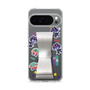 スリムプロテクションケース - STAND & RING RIBBON Silver［ キャンディーカリエス - ステッカー ］